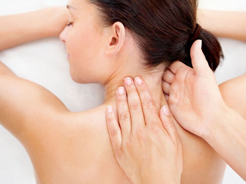 cervical massage for osteochondrosis