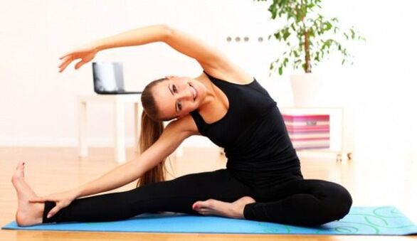 Gymnastics in the morning will help to strengthen the back with osteochondosis